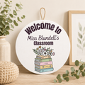 Classroom Door Sign - Books