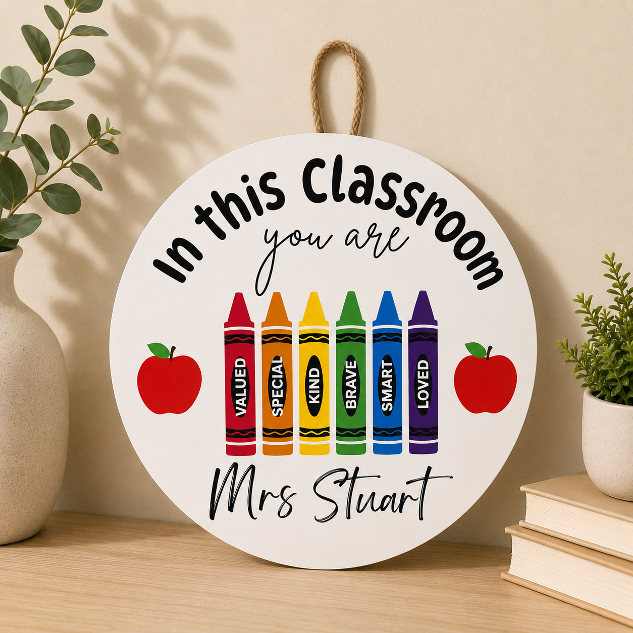 Classroom Door Sign - You are....
