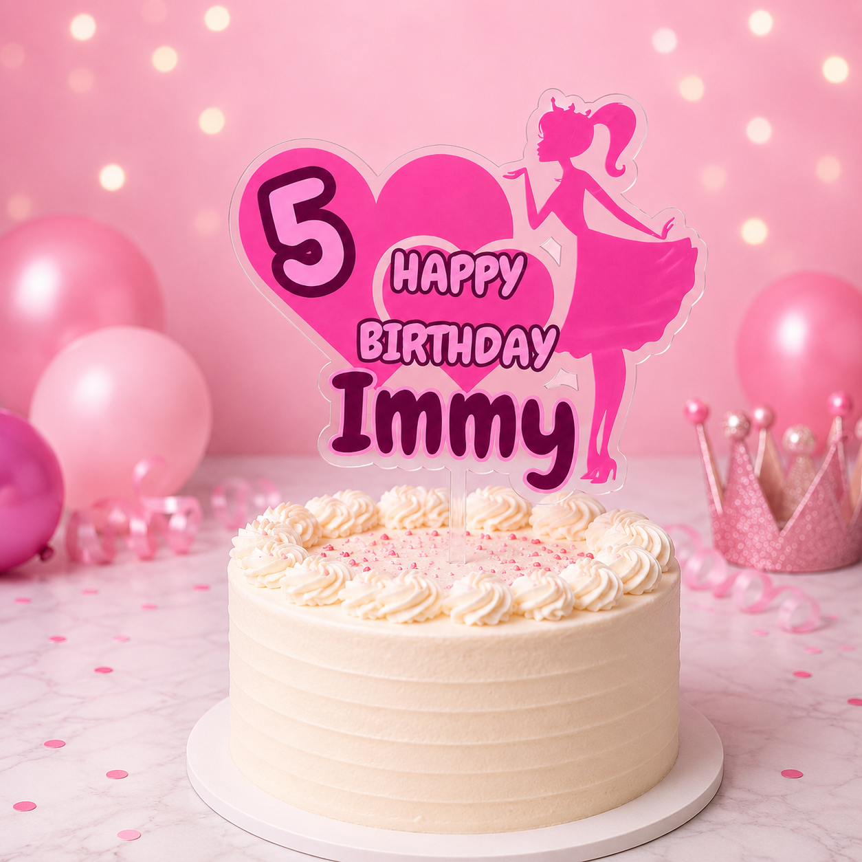 Princess Cake Topper