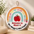Classroom Door Sign - Rainbow